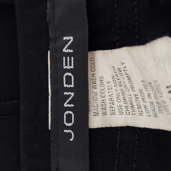 Jonden black skirt size m (InvW183) - Picture 4 of 5